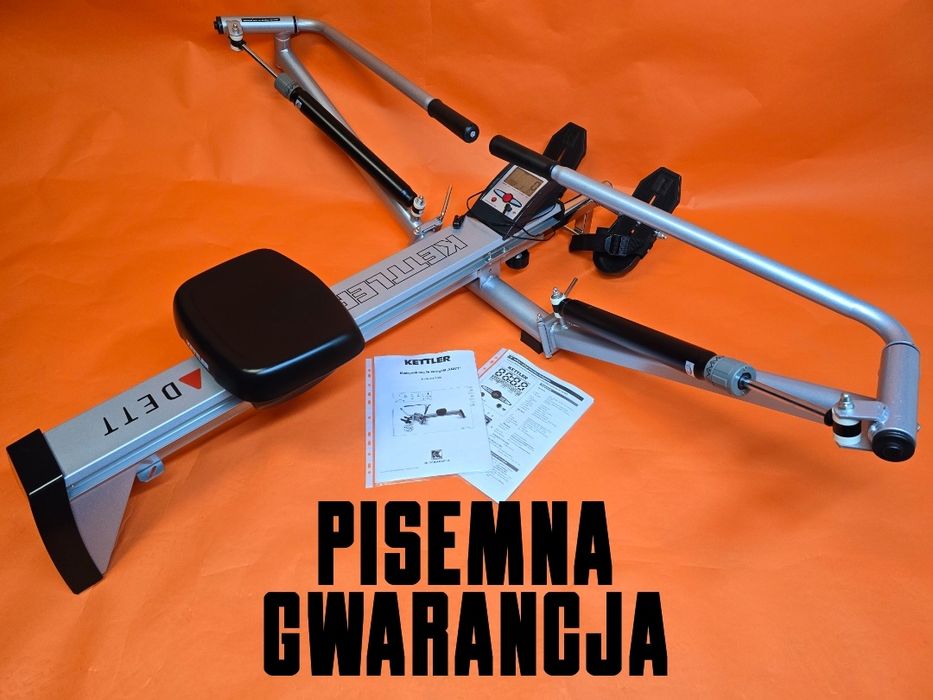 Jedyny taki Kettler Kadett Wioślarz Solidny 12 stopni regulacji