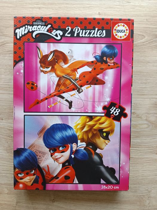 Puzzles Educa Miraculous Ladybug