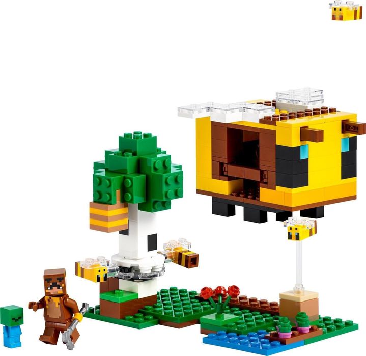 Lego Minecraft pszczeli ul zombie
