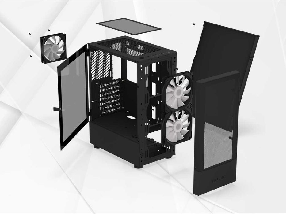NOWY | Komputer Gamingowy | Ryzen 7500F | RX 9060XT 16G | 16GB | 1TB