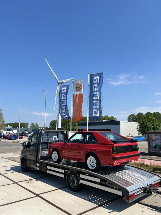VW Crafter 2.5 tdi autolaweta pojazd specjalny nowy najazd prywatnie