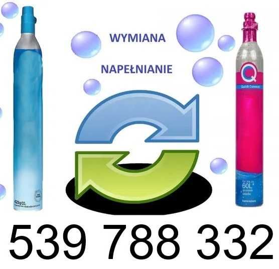 Wymiana/napełnienie naboi CO2 SodaStream Łódź Rąbieńska