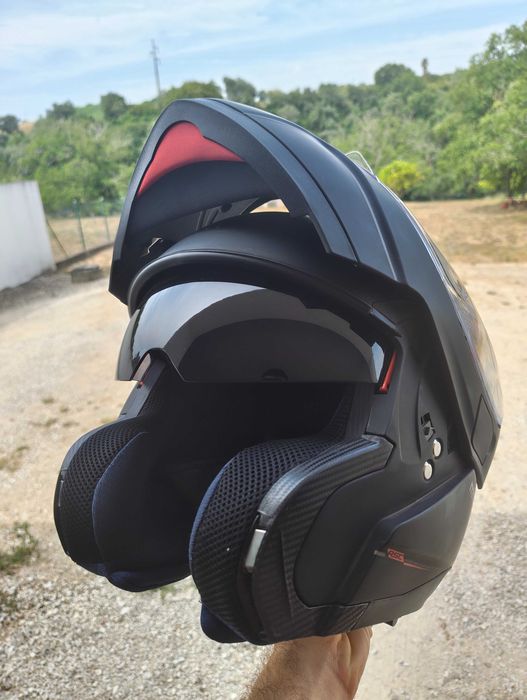 Capacete MT Helmets Modular/Rebatível com Óculos de Sol Integrados – Tamanho L