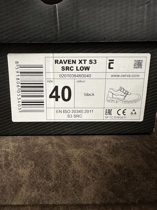 Ботинки рабочие RAVEN XT S3 SRC