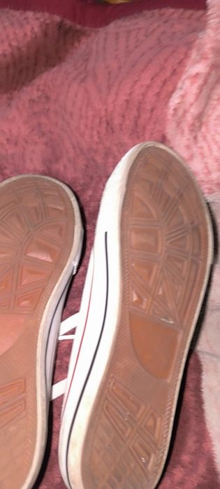 Buty trampki jak conversy białe