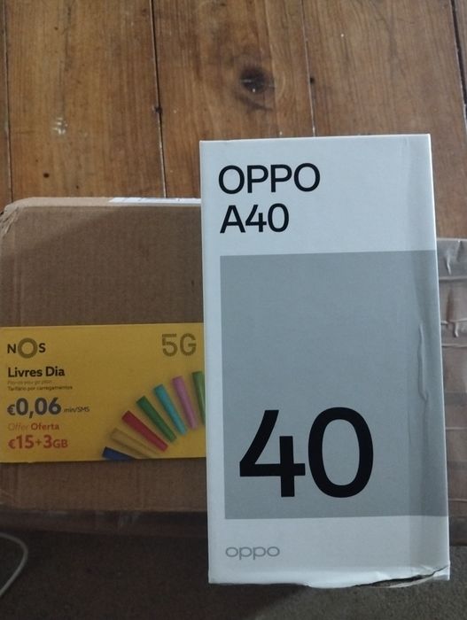 Oppo A40 128 GB novo com fatura + oferta