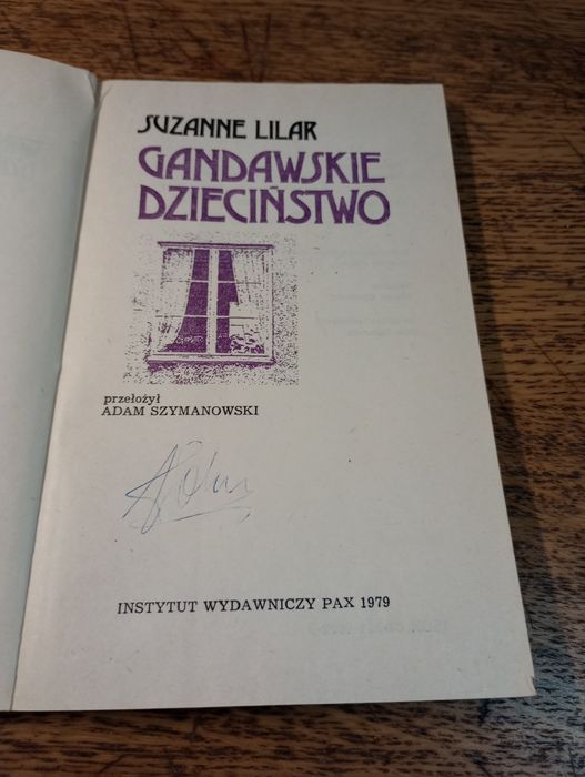 Gandawskie dzieciństwo. Suzanne Lilar