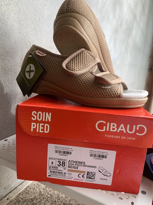 Sapato e sandalia ortopedicos Gibaud