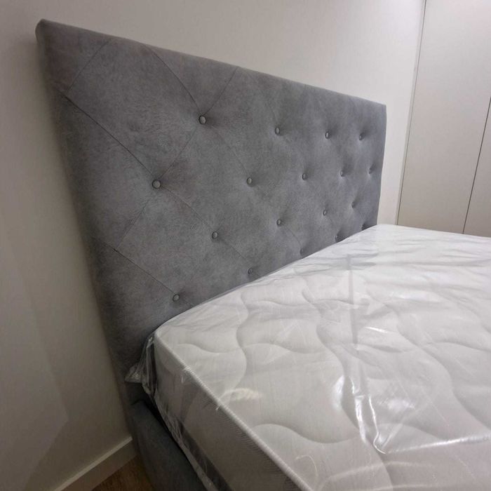 Camas de Casal Estofadas de Luxo 199€ Disp. em Várias Cores! 190x140m!