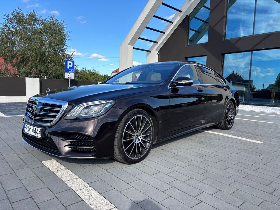 Mercedes-Benz Klasa S Mercedes S400d long  4 Matic AMG fv 23%