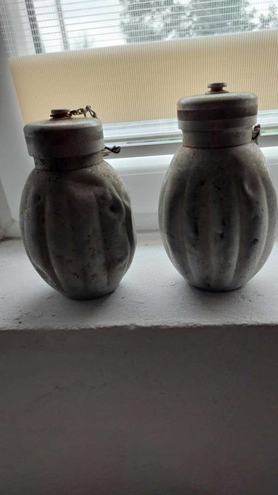 Manierka, menażka wojskowa, harcerska 1952, 1964 Olkusz