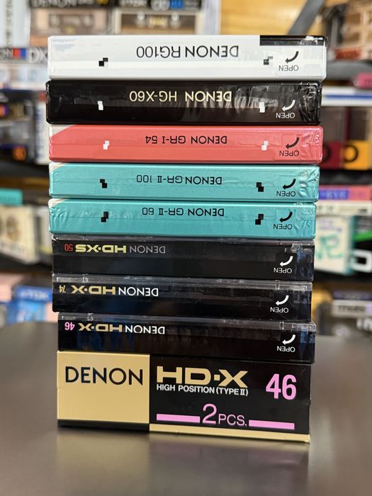 Продам аудио кассеты Denon