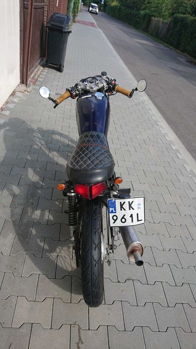 Yamaha sr125, 150 rat, brat style, nie cafe racer.