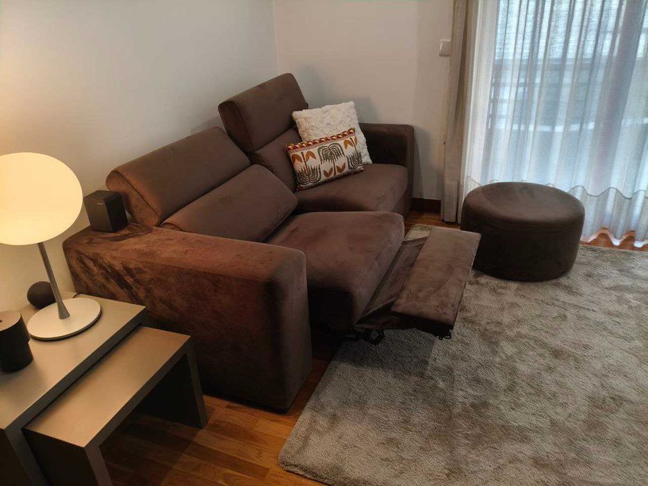 Sofá chaise longue -  Alfaiate D`Interiores