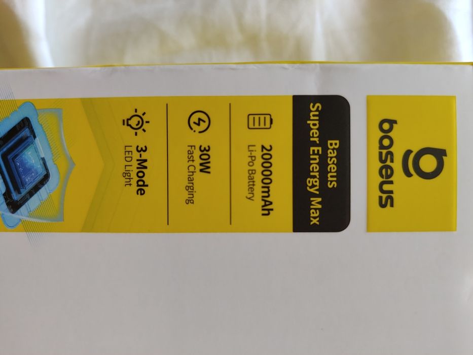 Пусковий пристрій Jump Starter Baseus 20000mAh 2000A Super Energy Max