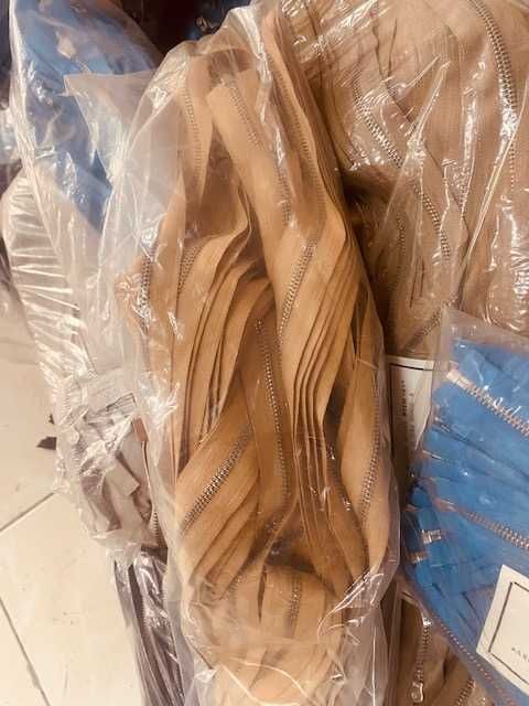 Lote 50,000 Fechos de Metal 6mm com Divisivel (50cm a 75 cm)