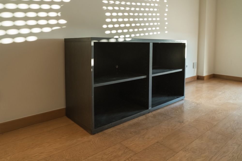 Móvel IKEA Preto 120x40x64 cm – Móvel TV / Arrumação