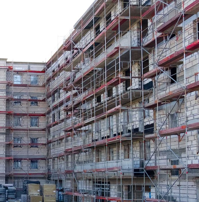 Rusztowanie elewacyjne LAYHER BLITZ, Szalunki stropowe