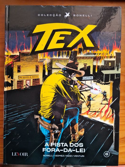 Tex A Pista dos Fora-Da-Lei Colecção Bonelli Boselli Gomez Nizzi