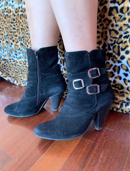 Botins nobuck pretos (39)- Seaside