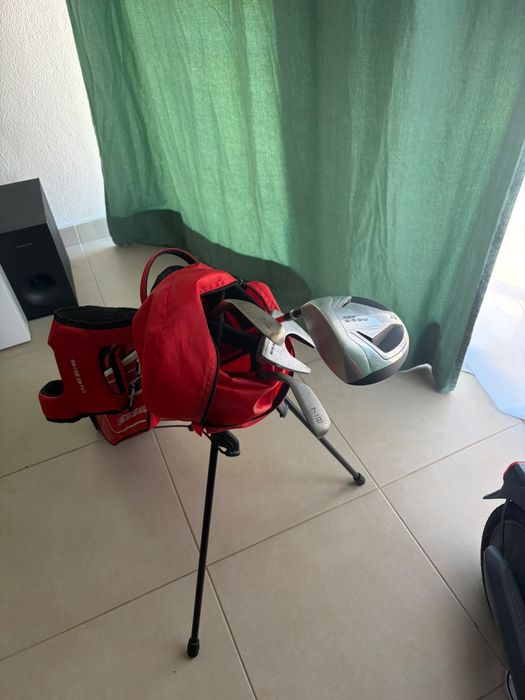 Conjunto de golfe para crianca