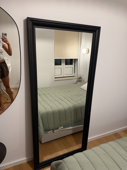 Espelho ikea TOFTBYN preto