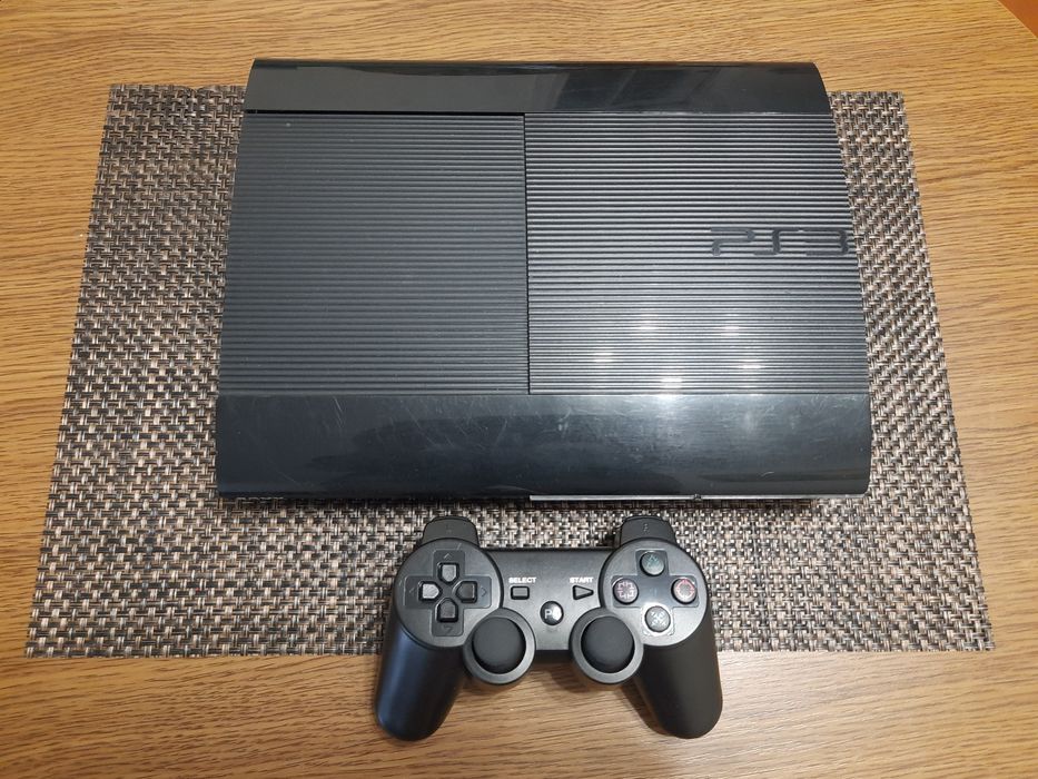 PS3 Super Slim 500gb +45 игр Gta 5, San Andreas/Mortal/God of War/Fifa