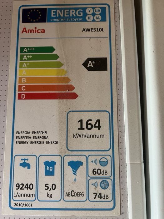 Pralka Amica biała