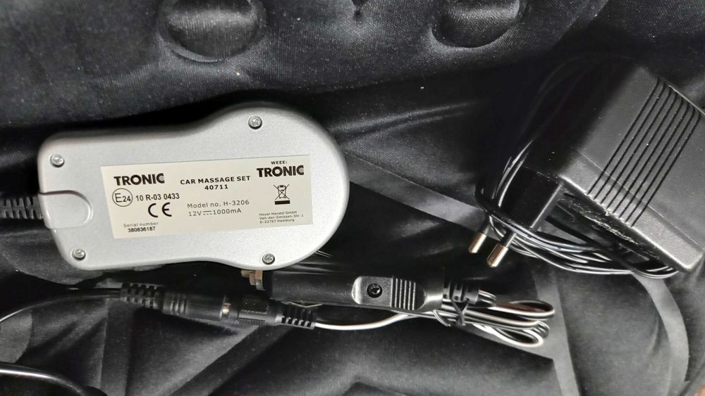 Elektryczna mata do masażu.