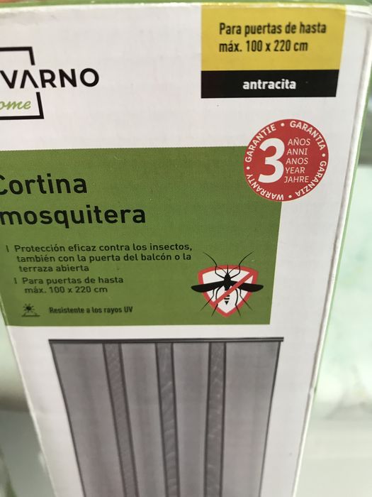 Cortina contra mosquitos para portas