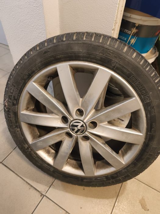 Komplet Alufelg golf 6