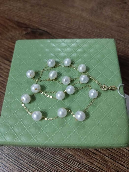 Золоте колье 750 проба.Вага 3.6 г