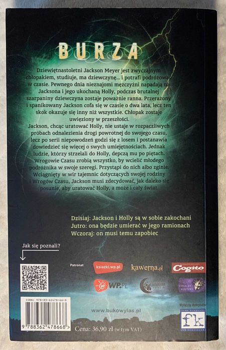 Burza JULIE CROSS książka