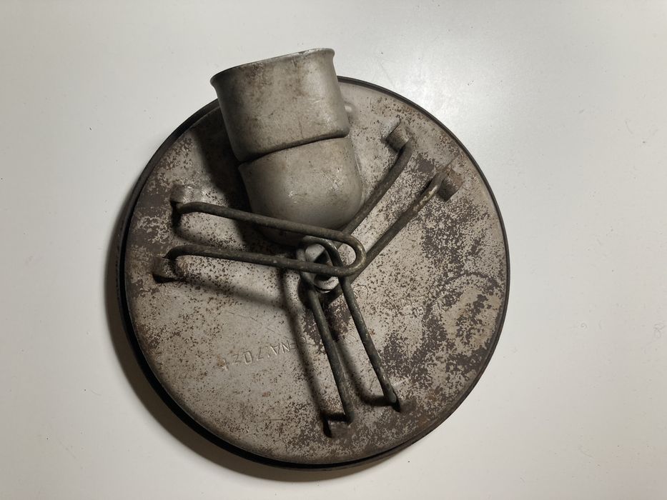 Palnik turystyczny elektryczny, styl PRL