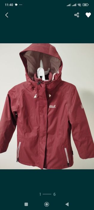 Куртка фірми Jack Woltskin оригінал.