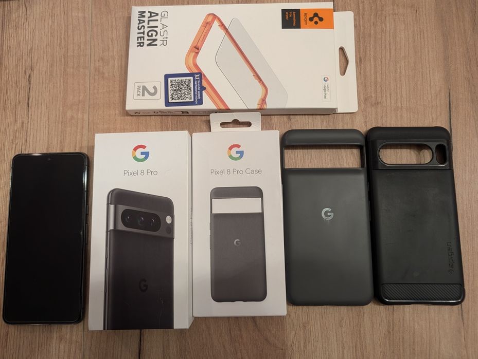 Google Pixel 8 Pro 128 GB - dodatki! - do naprawy lub na części