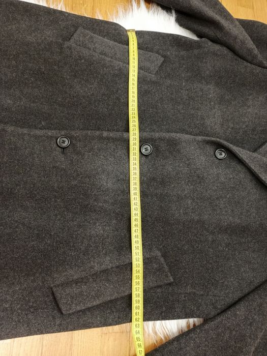 Płaszcz, Scott, 54/XL, stalowo szary, 65% wełna, 10% kaszmir