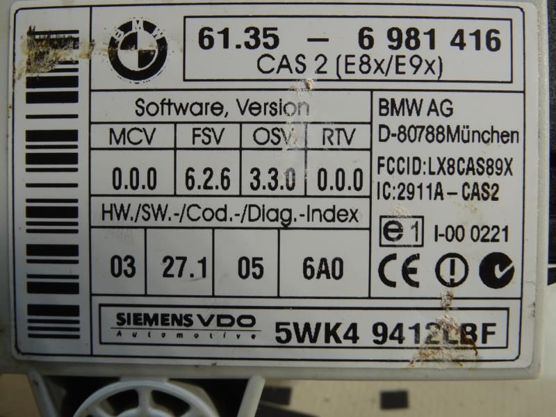 Módulo genérico BMW 5 (E60)