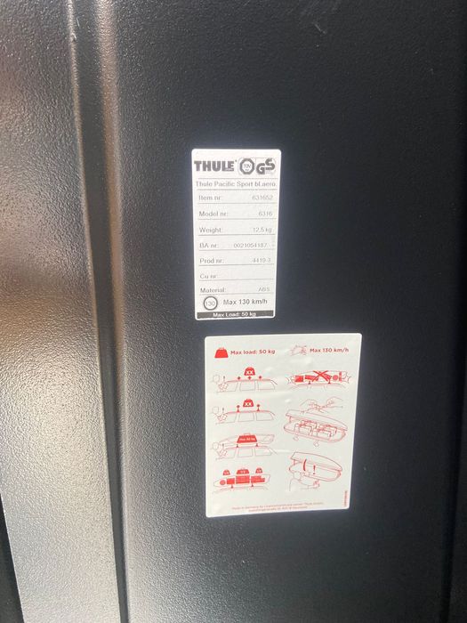 Автобокс  Thule Pacific 600