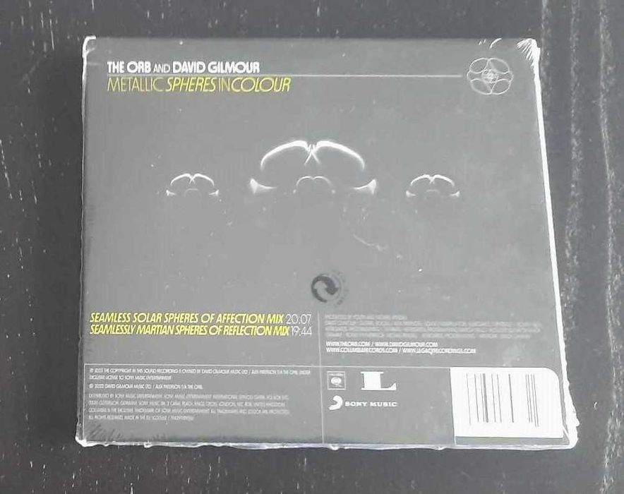 The Orb And David Gilmour - Metallic Spheres in Colour (CD Selado)