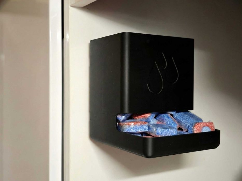 Organizer na kapsułki do zmywarki – do montażu w szafce - druk 3D