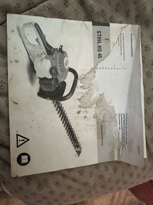 Nożyce do żywopłotu spalinowe STIHL HS 45