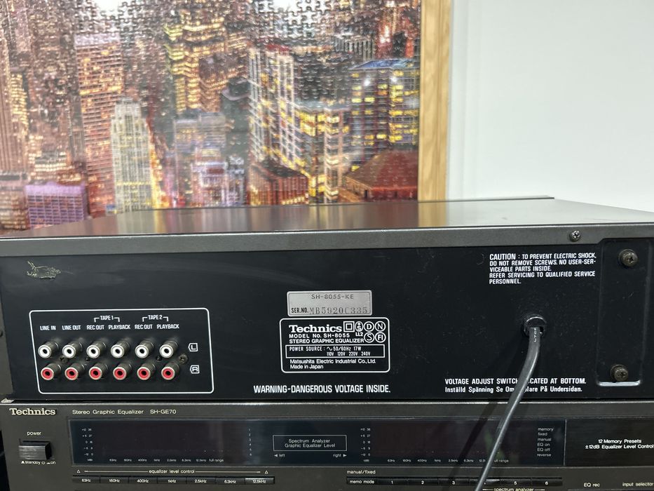 Equalizador Technics SH-8055