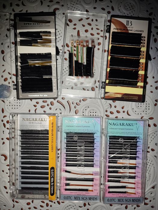 Продам матеріали для нарощування вій