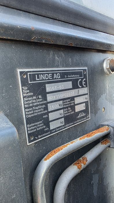 Linde h16 triplex wolnyskok przesuw 2003r
