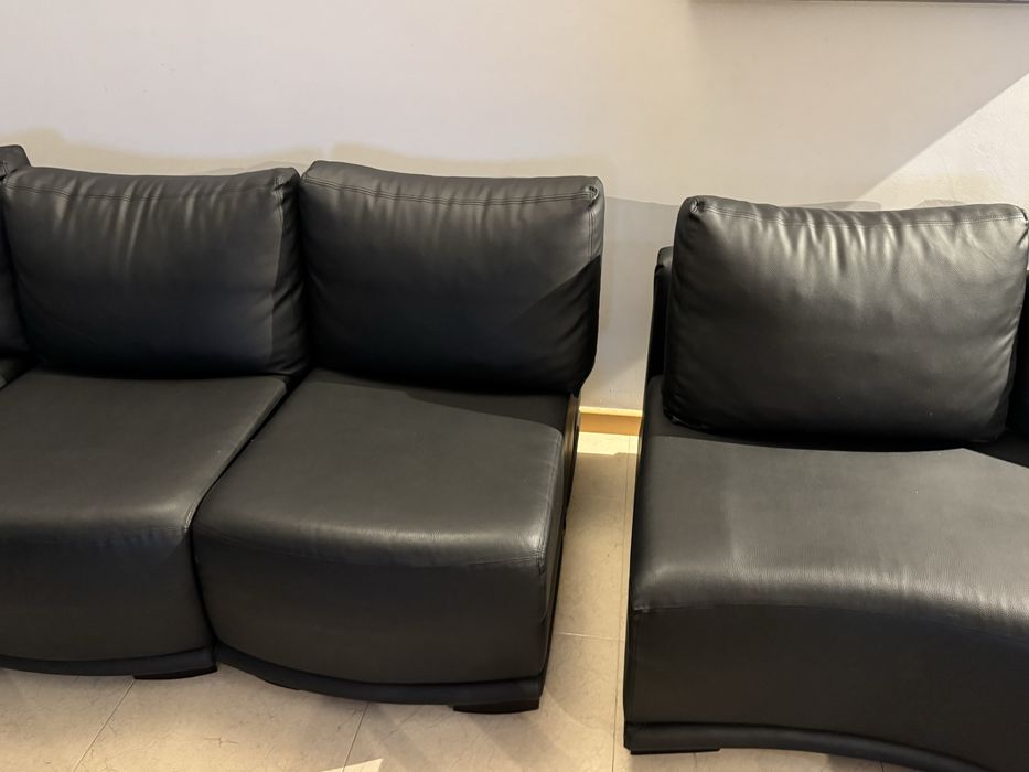 Sofá de Cabedal Modular