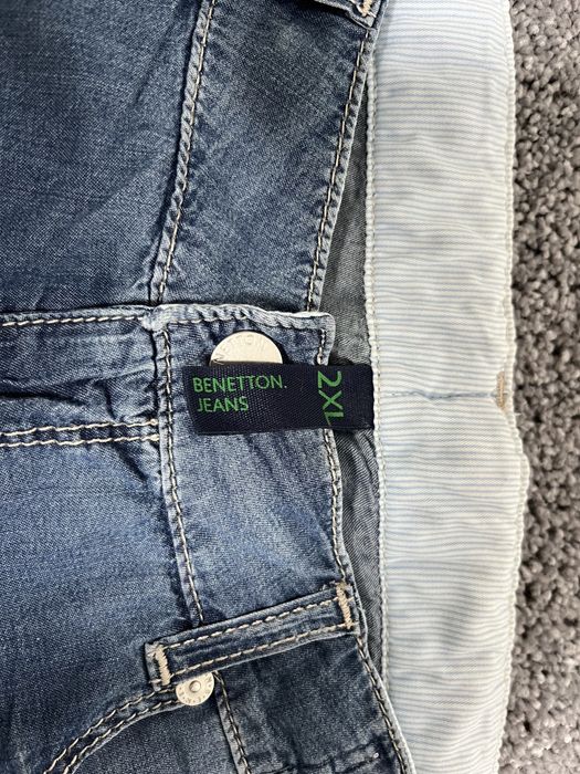 Krotkie spodenki Benetton 2XL stan idealny