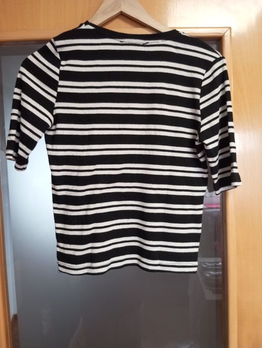 blusa manga 3/4 mulher