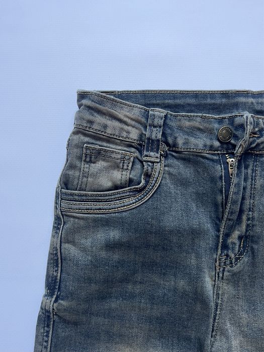 Джинси flared faded jeans клеш кльош джинсы opium baggy archive