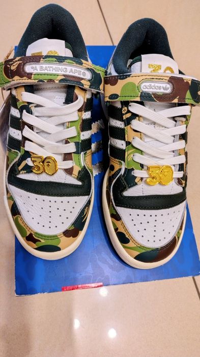 NOWE Adidas Low Bape r.36 2/3
